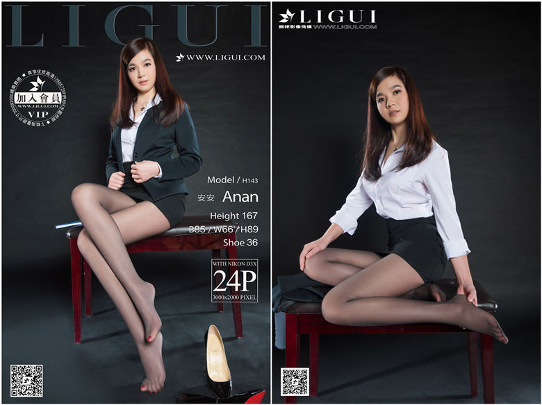 [Ligui丽柜]2016.01.20 Model 安安[24+1P15.4M]