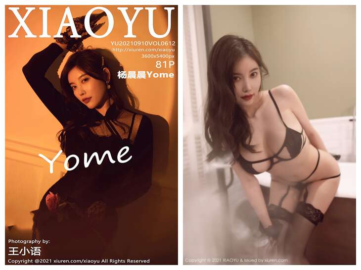 [XIAOYU语画界] 2021.09.10 NO.612 杨晨晨Yome[81+1P662M]