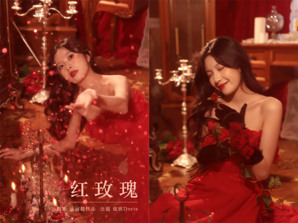 [YITUYU艺图语] NO.6294 2024.05.31 红玫瑰 依欣Doris[24+1P235MB]